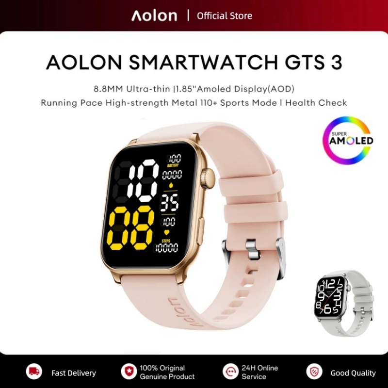 Smartwatch Watch Whatsapp - Aolon GTS3 스마트 워치 1.85인치 AMOLED
