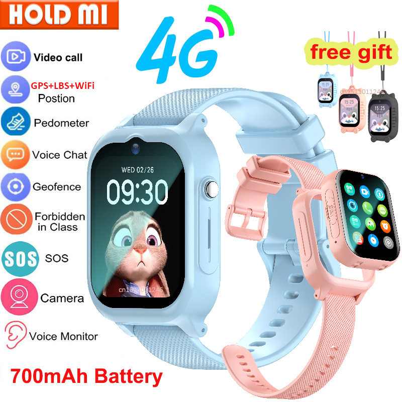 Smartwatch Watches For Girls Kids - 스마트워치 키즈 4G GPS WIFI 영상통화