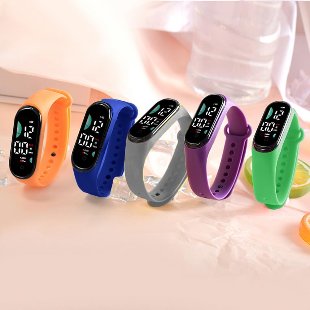 Smartwatch Watches For Kids - 어린이용 스마트 LED 디지털 만화 시계,