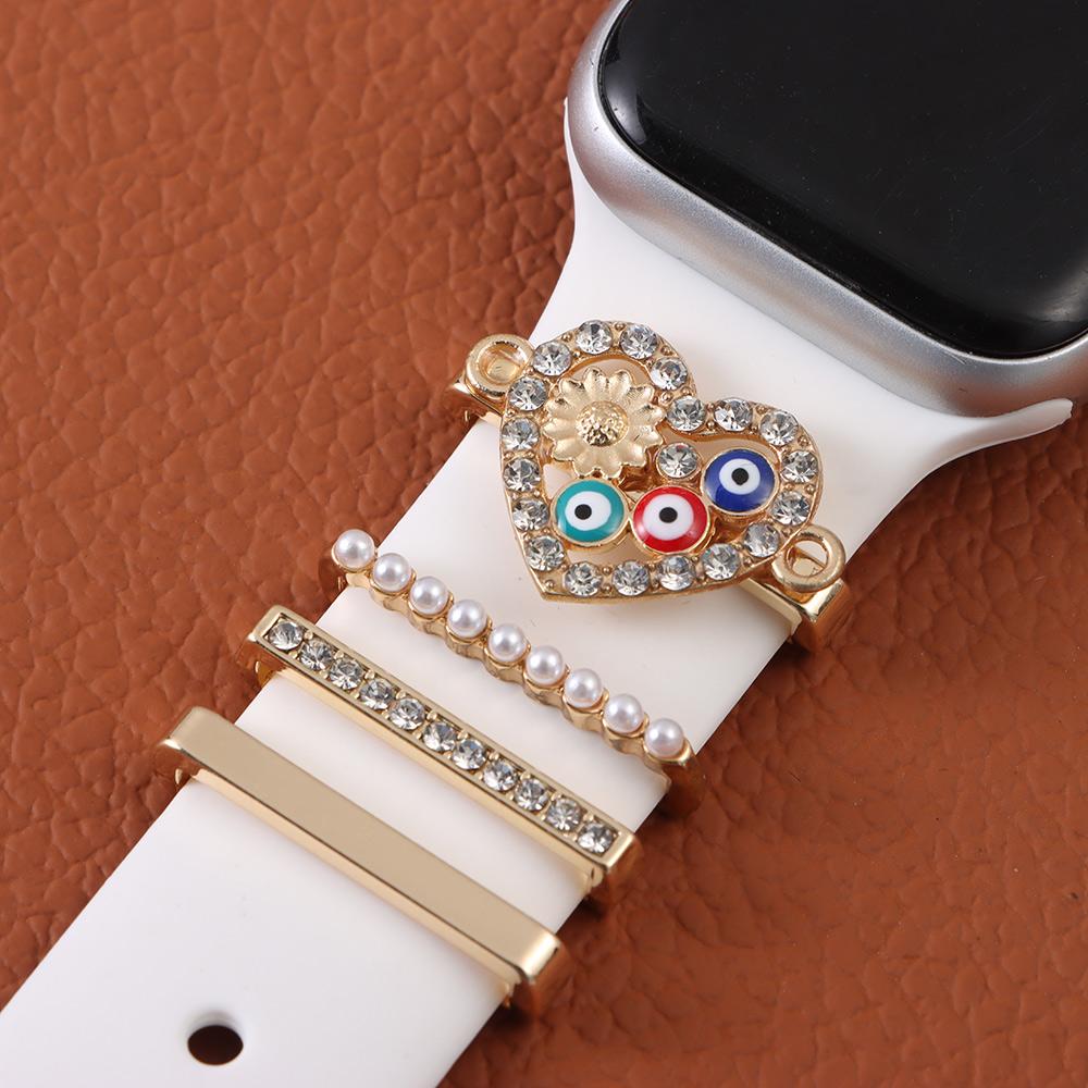 Smartwatch Ring Watches - 애플 워치용 독특한 시계 밴드 장식,