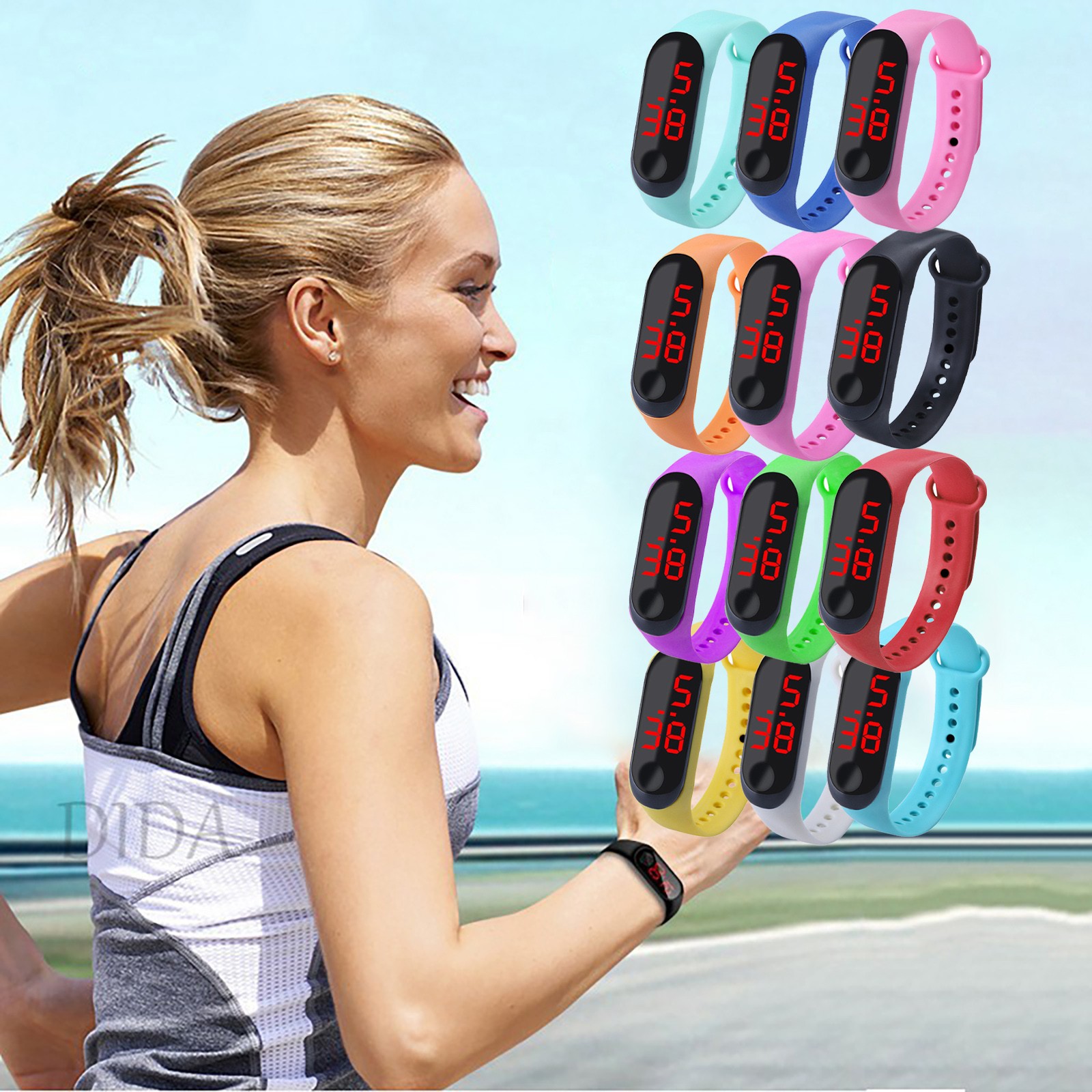 Smartwatch Watches For Kids - 스포츠 야외 전자 시계, 캐주얼 팔찌,