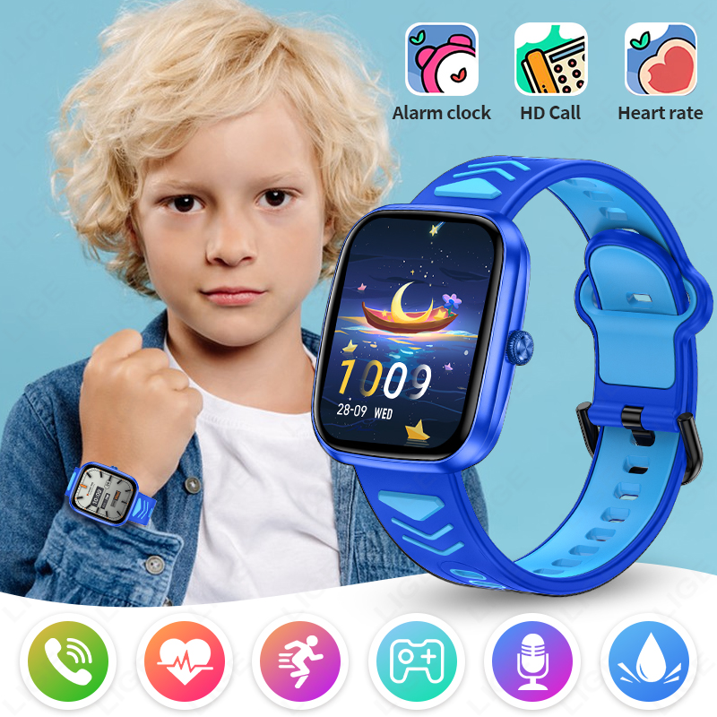 Smartwatch Watches For Girls Kids - LIGE 2026 어린이 스마트워치 HD 터치스크린