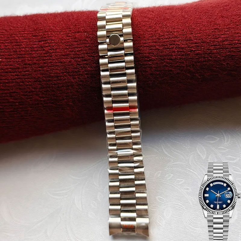 Rolex Watch Datejust - 롤렉스 밴드용 20mm 904L 솔리드 스트랩
