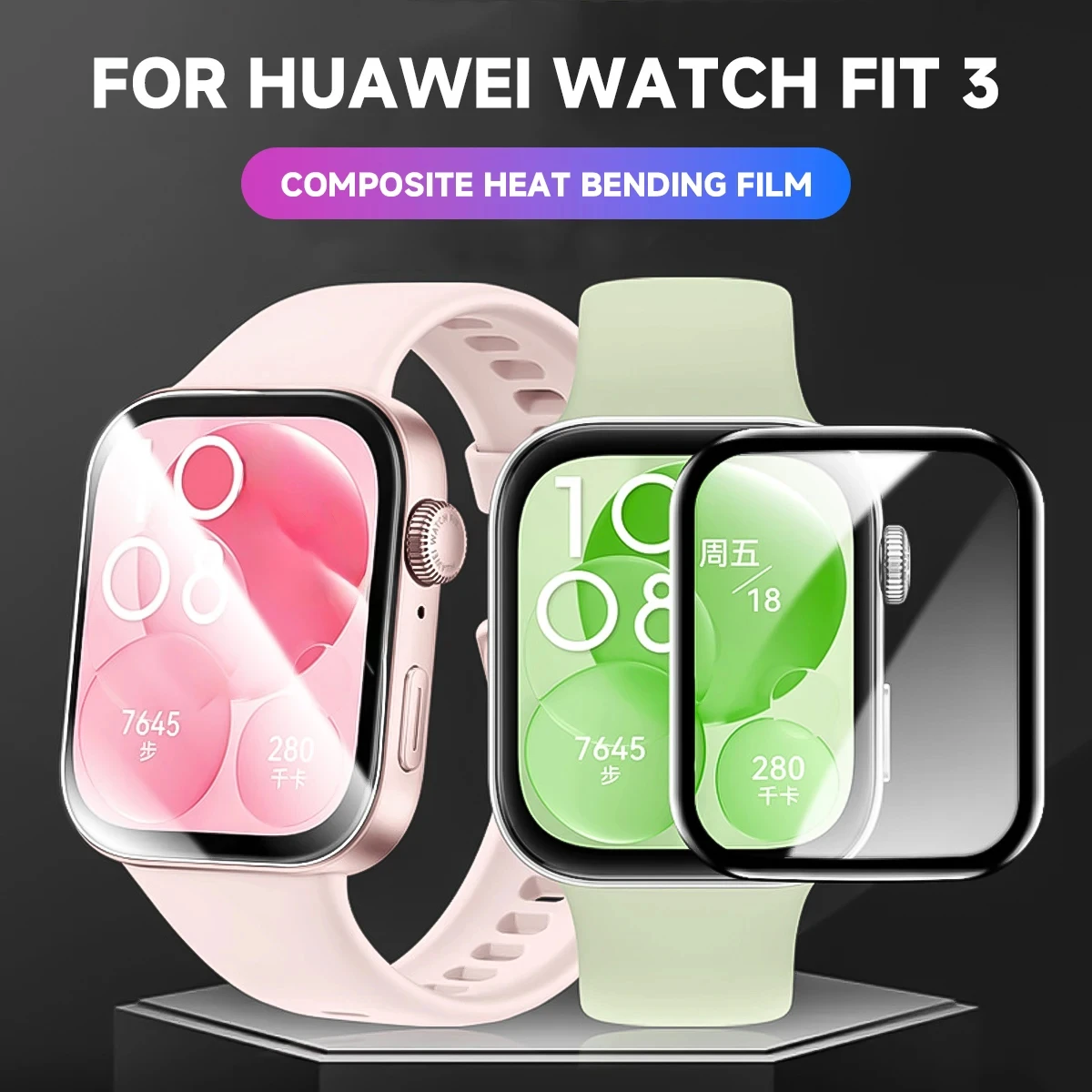 Smartwatch Watch Huawei - Huawei Watch Fit 3 용 3D