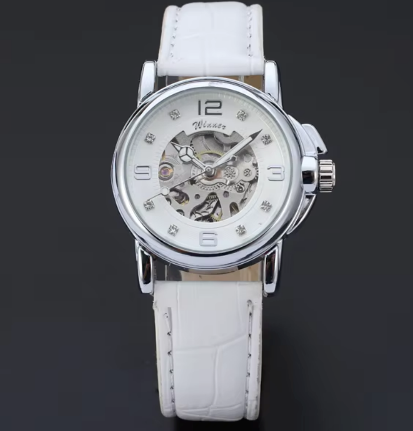 T-WINNER 우아한 여성 새로운 해골 다이아몬드 눈 - Skeleton Mechanical Watch 리뷰 및 가격