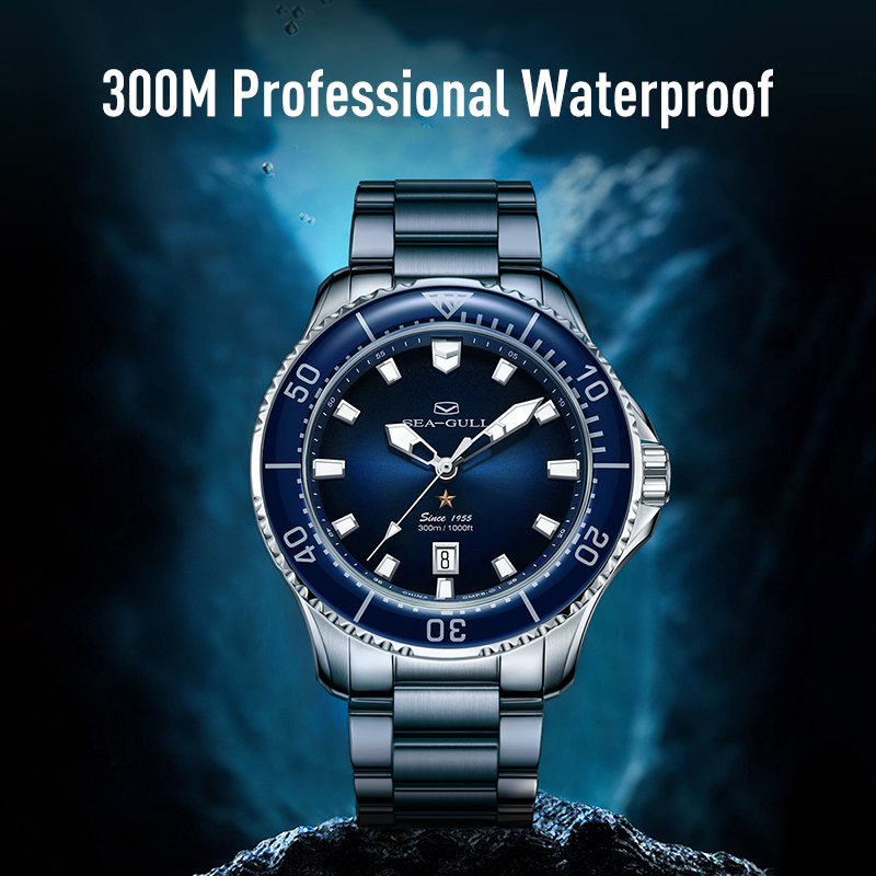 2025 남성용 자동 기계식 손목시계, 사파이어 크리스 - Tide Watch Surf 리뷰 및 가격