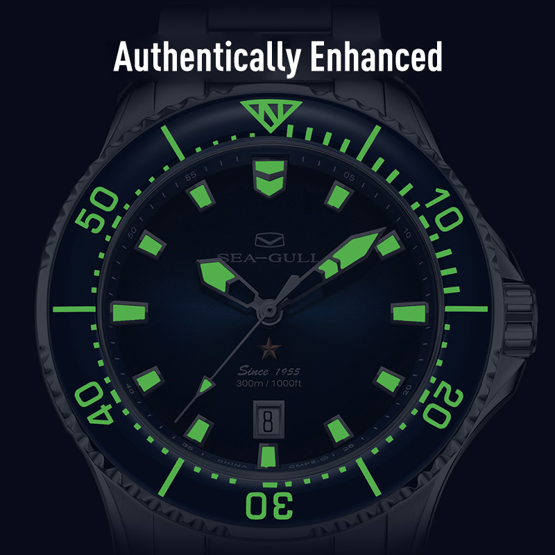 2025 남성용 자동 기계식 손목시계, 사파이어 크리스 - Tide Watch Surf 리뷰 및 가격