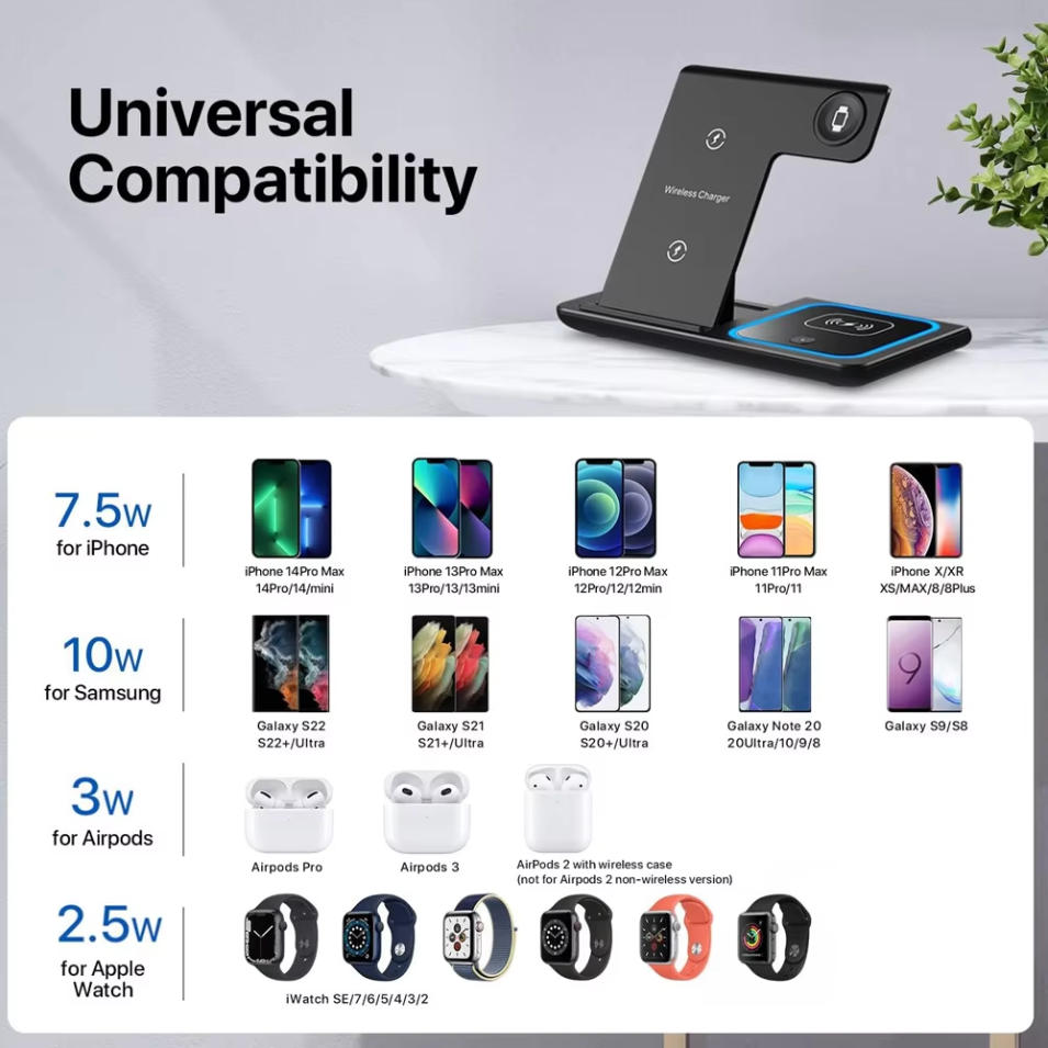 빠른 무선 충전기 충전소 삼성 아이폰 17 16 15  - Smartwatch Watch Huawei 리뷰 및 가격