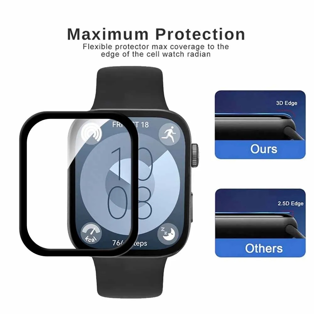 Huawei Watch Fit 3 용 화면 보호 필름  - Smartwatch Watch Huawei 리뷰 및 가격