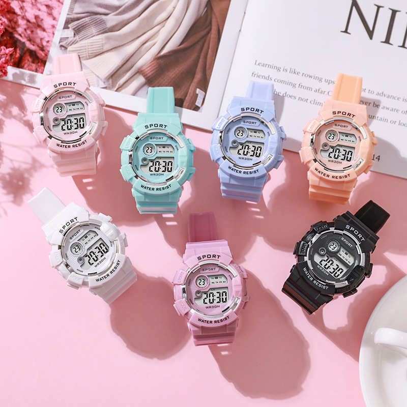 패션 키즈 시계 빛나는 방수 스포츠 디지털 시계 알람  - Smartwatch Watches For Kids 리뷰 및 가격