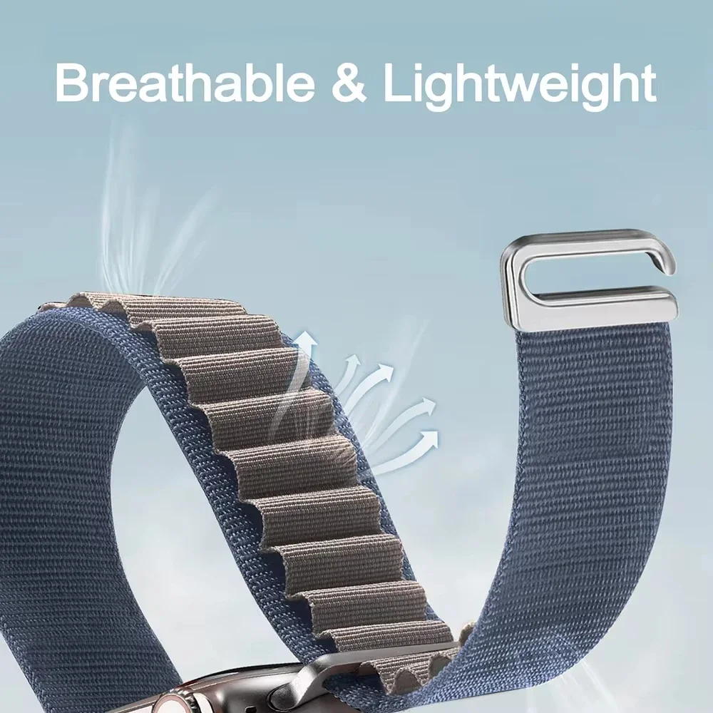애플 워치 밴드용 알파인 루프 스트랩, 울트라 49mm - Tide Watch Surf 리뷰 및 가격