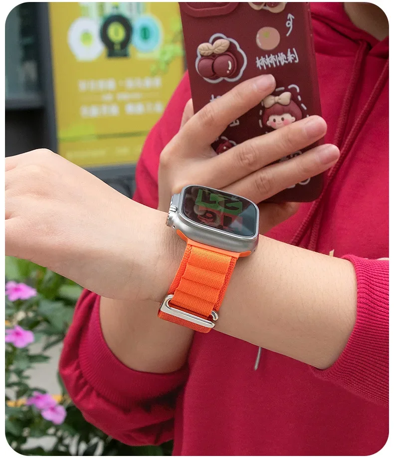 애플 워치 밴드용 알파인 루프 스트랩, 울트라 49mm - Tide Watch Surf 리뷰 및 가격