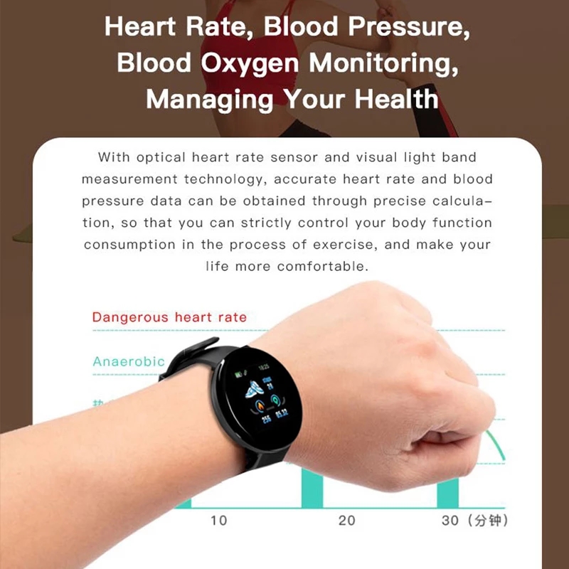 어린이 스마트 디지털 손목 시계 혈압 방수 Smartw - Smartwatch Watches For Kids 리뷰 및 가격