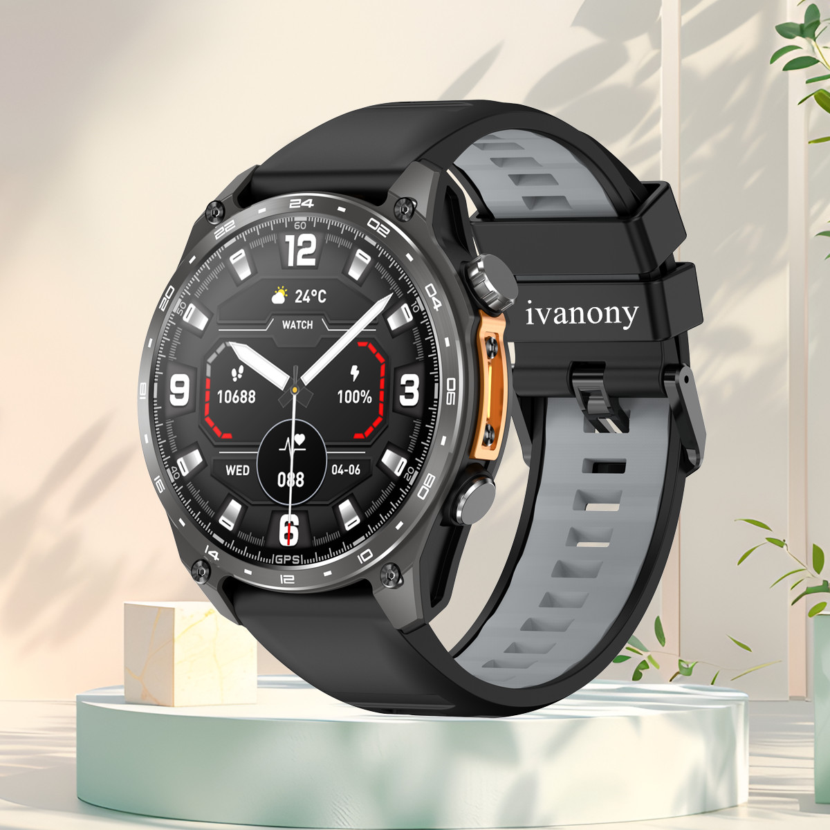 3ATM 방수 스포츠 스마트워치, 와츠앱 메시지 응답, - Smartwatch Watch Whatsapp 리뷰 및 가격