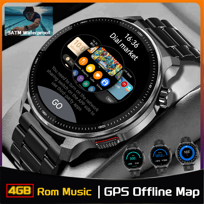 새로운 4G 메모리 GPS 오프라인 지도 위치 스마트  - Watch Esim 리뷰 및 가격