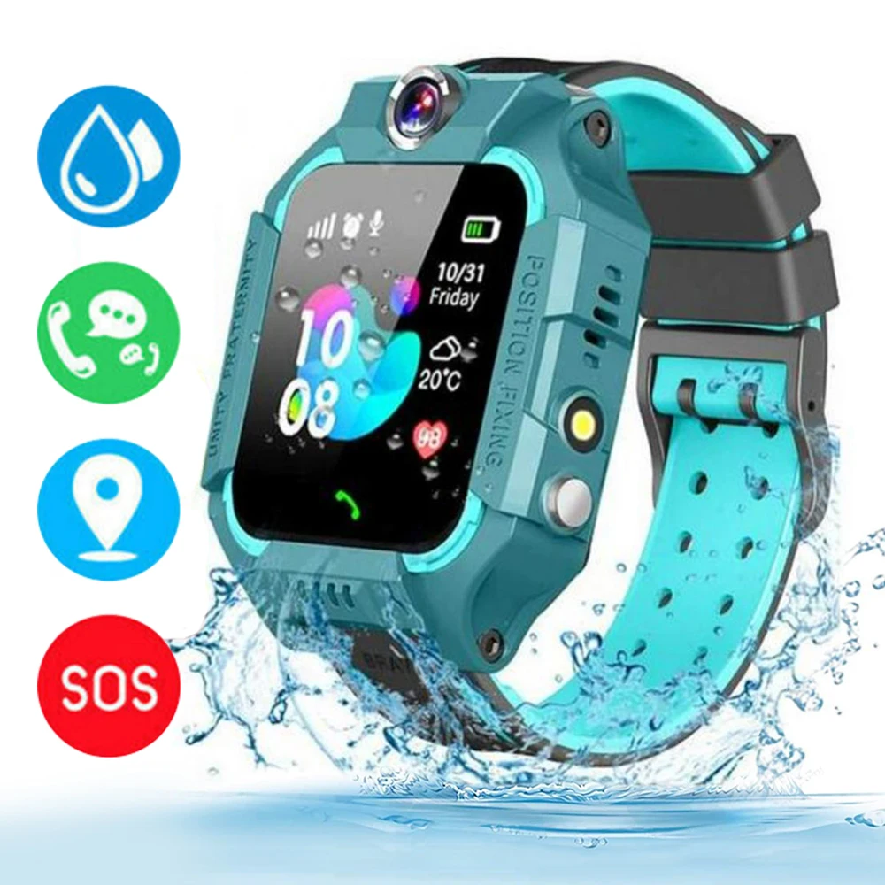 새로운 어린이용 2G 스마트워치 SOS LBS 트래커  - Smartwatch Watches For Kids 리뷰 및 가격