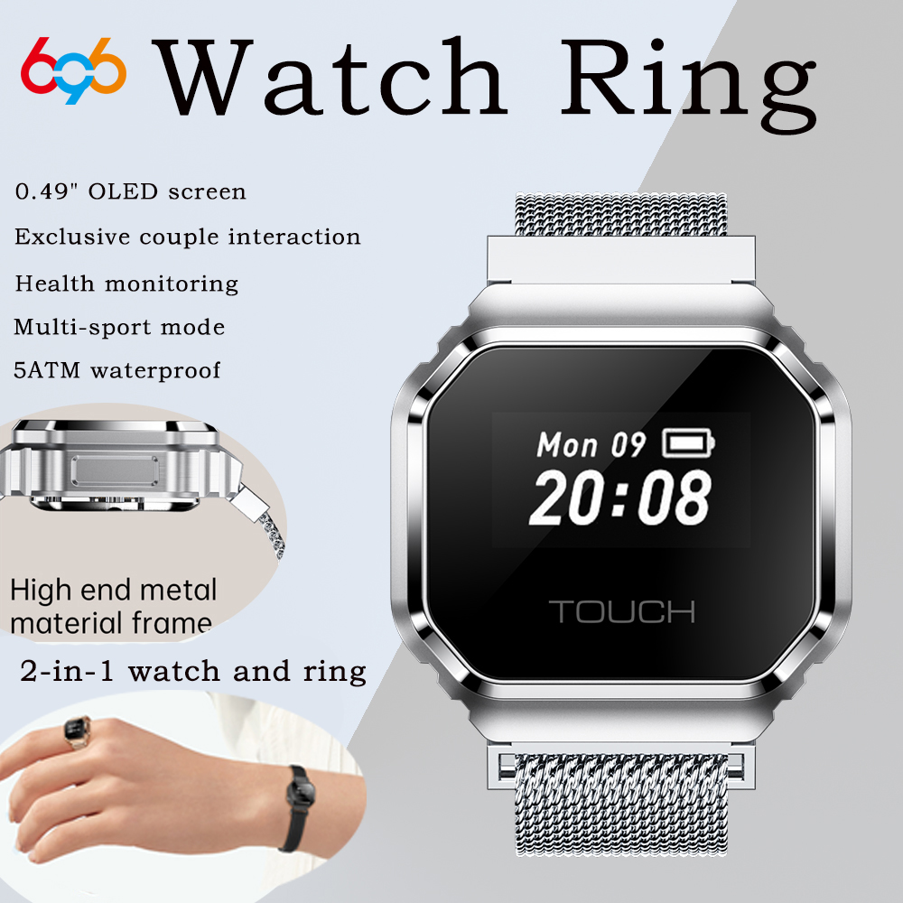 2026 신형 0.49인치 OLED 스크린 스마트 링, - Smartwatch Ring Watches 리뷰 및 가격