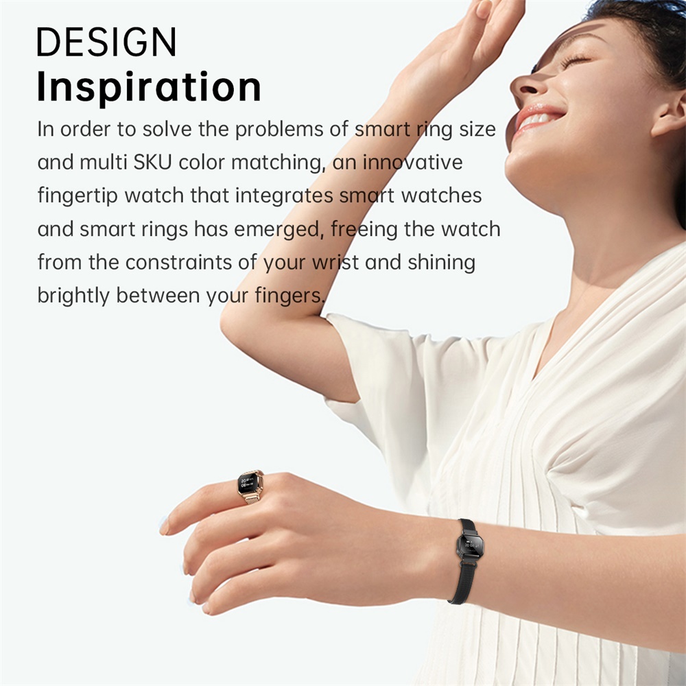 2026 신형 0.49인치 OLED 스크린 스마트 링, - Smartwatch Ring Watches 리뷰 및 가격