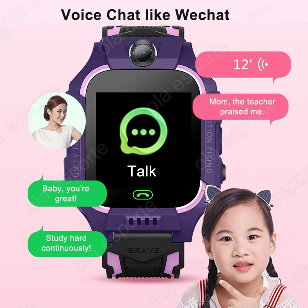 키즈 스마트워치 SIM 카드 GPS 카메라 영상 통화  - Smartwatch Watches For Girls Kids 리뷰 및 가격