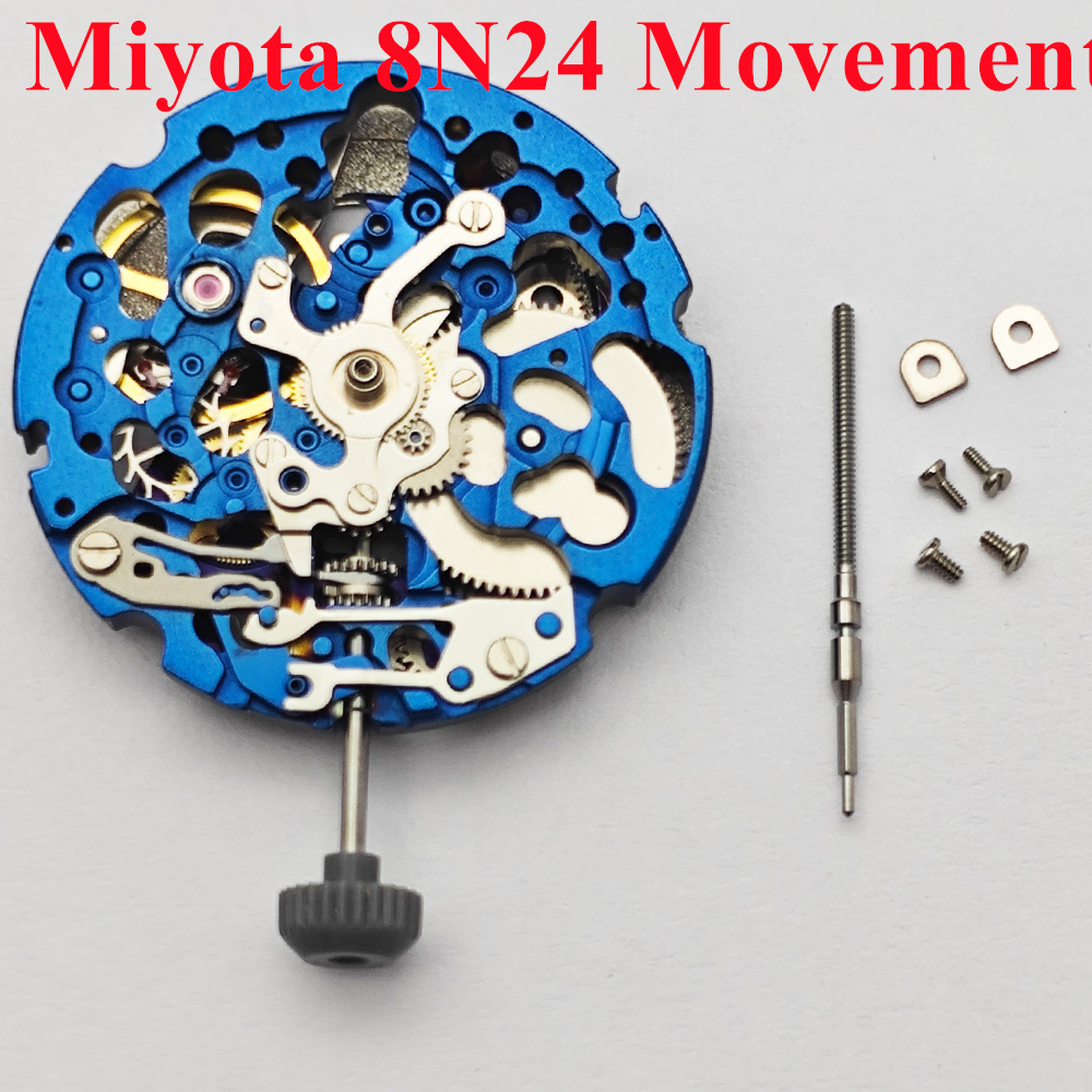 미요타 8N24 오토매틱 기계식 무브먼트 21600 B - Skeleton Mechanical Watch 리뷰 및 가격