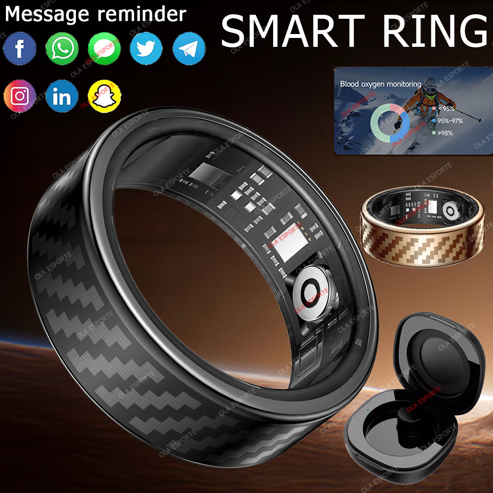 최신 스마트 링 통화 메시지 알림 손동작 제어 건강 모 - Smartwatch Ring Watches 리뷰 및 가격