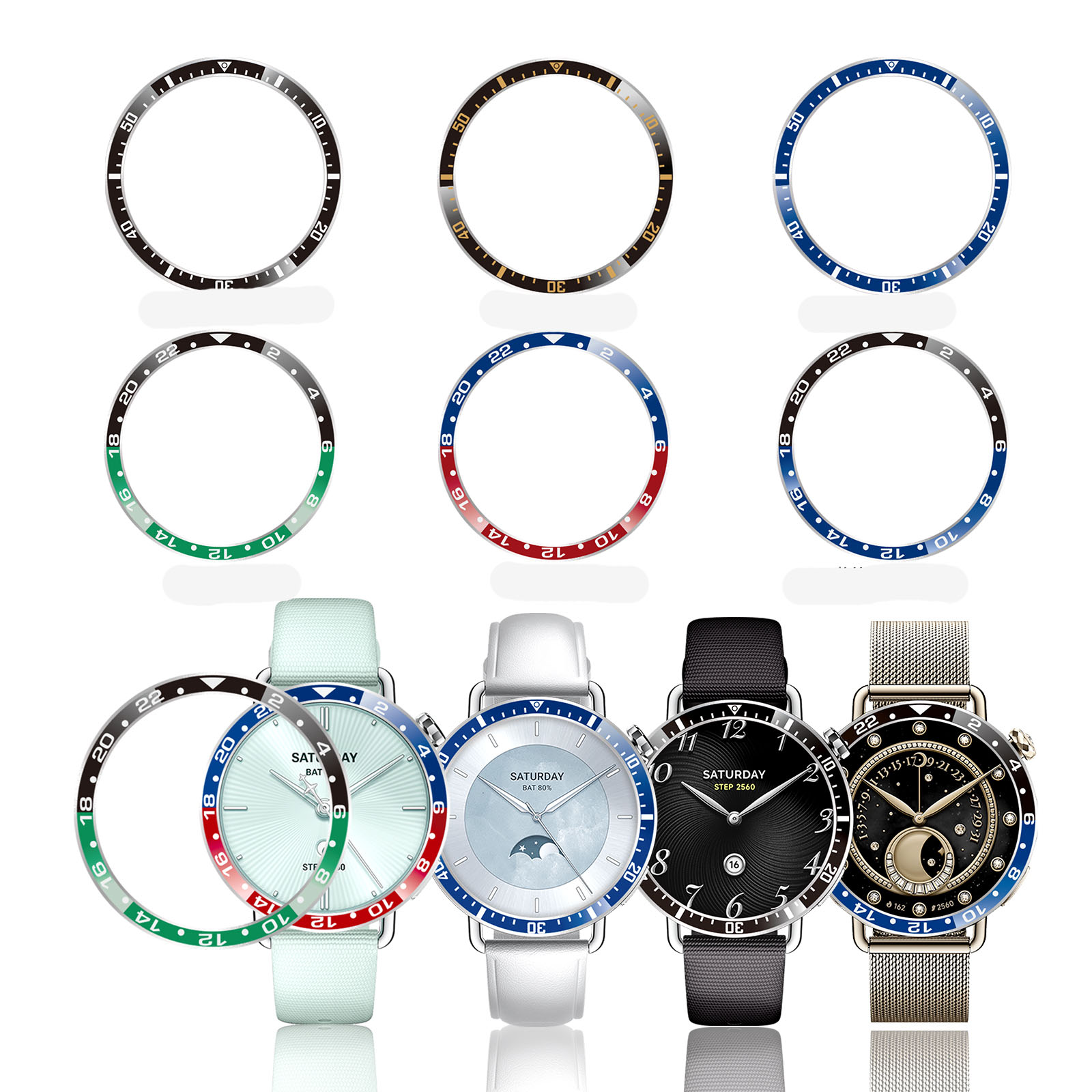 Heorland 케이스 Xiaomi Watch S4 4 - Smartwatch Ring Watches 리뷰 및 가격