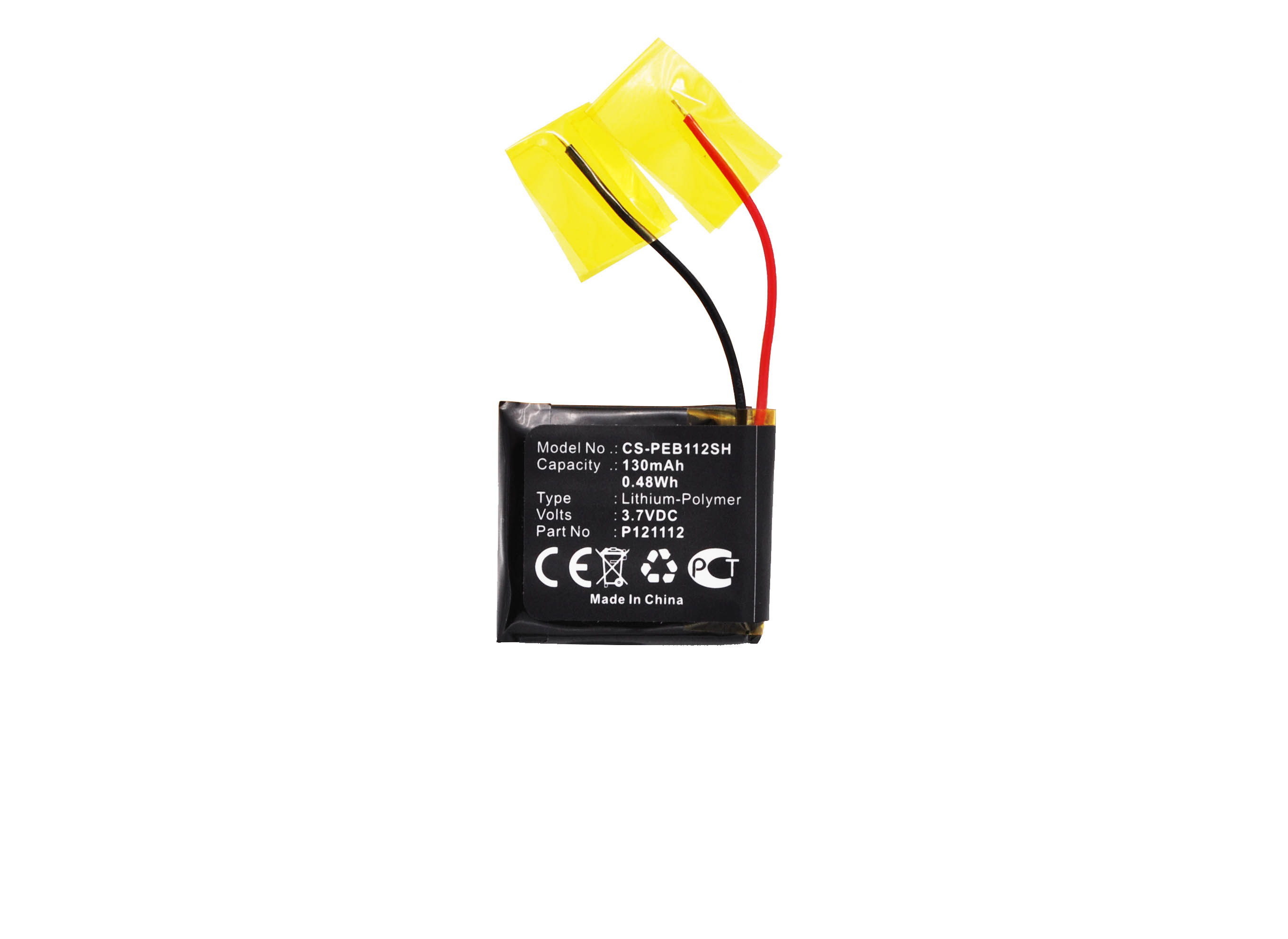 100% 새 제품 3.7V 130mAh PEB112SH - Smartwatch Pebble Watches 리뷰 및 가격