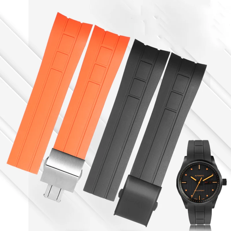 22mm 23mm 고무 스트랩 다이빙 방수 실리콘 시계 - Tide Watch Surf 리뷰 및 가격