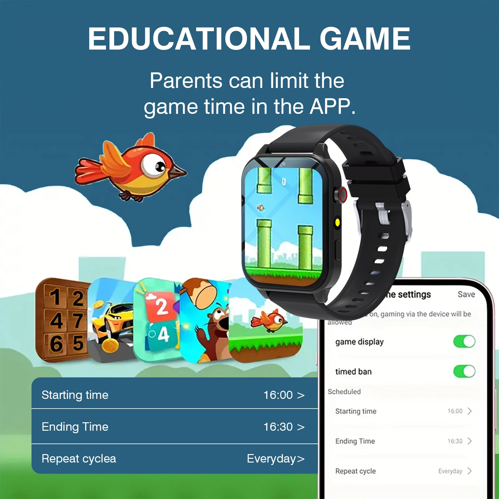 어린이용 스마트 시계 18개 게임 카메라 방수 손전등  - Smartwatch Watches For Kids 리뷰 및 가격