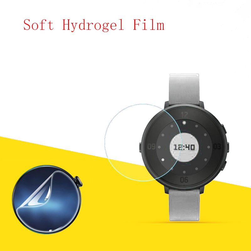 부드러운 하이드로겔 필름 투명 HD 보호대 보호 가드  - Smartwatch Pebble Watches 리뷰 및 가격