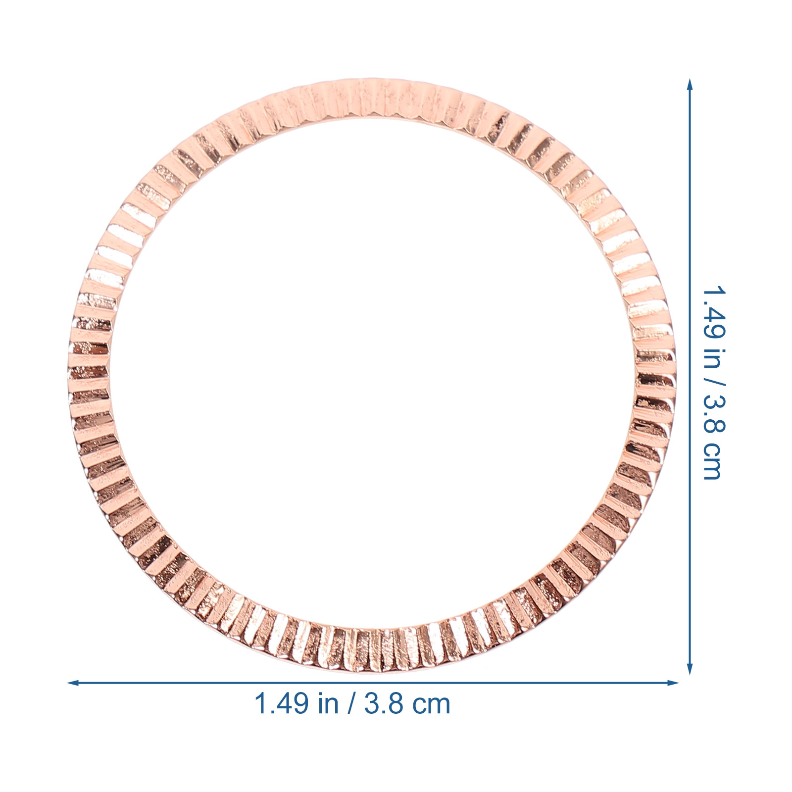 1개 트렌디한 합금 시계 프레임 링, 시계에 맞게 맞춤 - Smartwatch Ring Watches 리뷰 및 가격