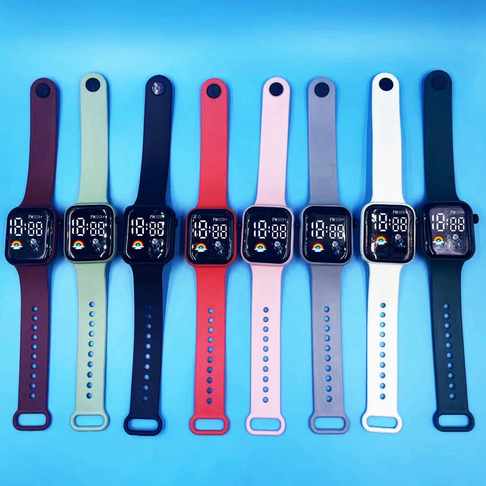 학생용 스포츠 시계, 야외 전자 스마트워치, 소년 소녀 - Smartwatch Digital Watches For Girls 리뷰 및 가격