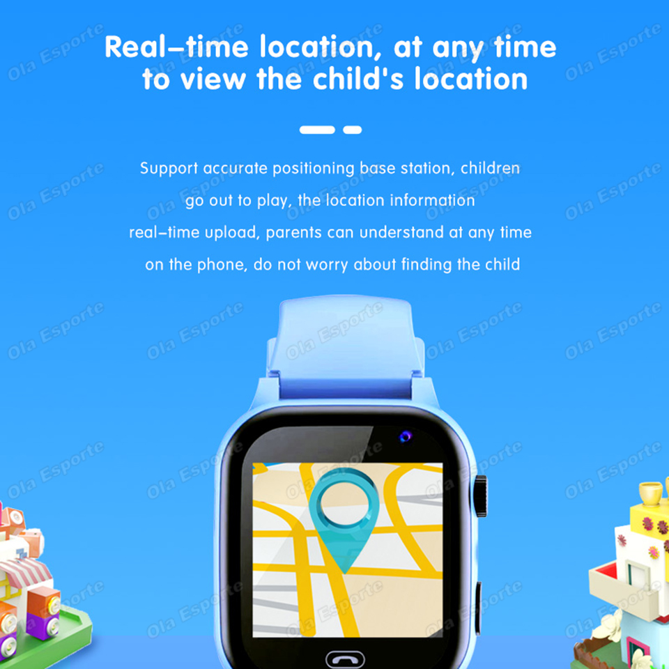 2027 키즈 5G 스마트워치 GPS SOS 비디오 통 - Smartwatch Watches For Girls Kids 리뷰 및 가격