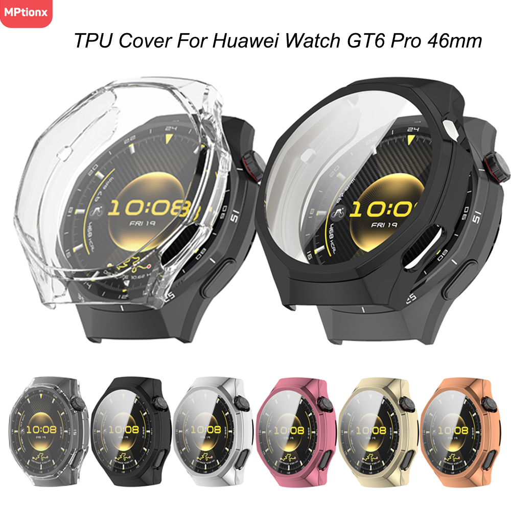 화웨이 워치 GT6 프로 46mm용 소프트 TPU 커버 - Smartwatch Watch Huawei 리뷰 및 가격