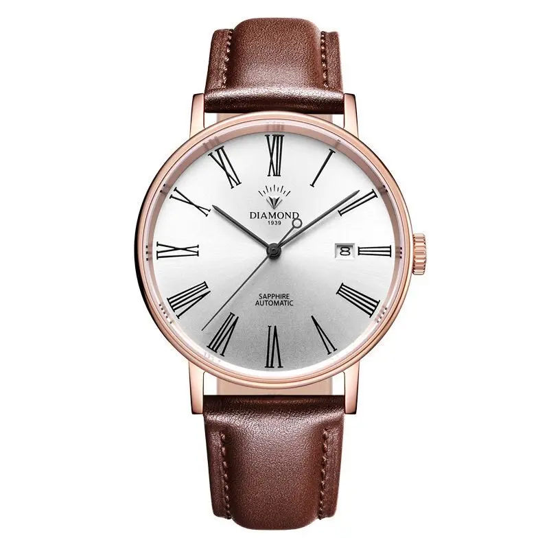 상하이 다이아몬드 남성용 완전 자동 기계식 시계 싱글  - Skeleton Mechanical Watch 리뷰 및 가격