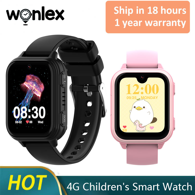 Wonlex 4G 어린이 스마트 시계 KT33 GPS  - Smartwatch Watch Whatsapp 리뷰 및 가격